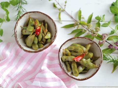 野菜高騰お助けおつまみ♡イタリアン枝豆